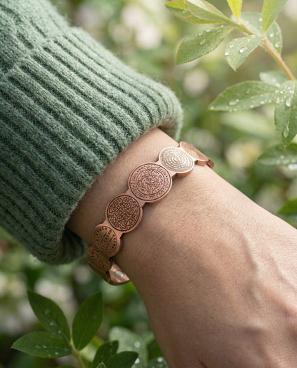 Moriena - El Yapımı Huzur Ve Şifa Veren Bakır Bileklik